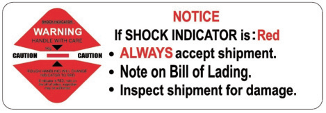 Shock indicator